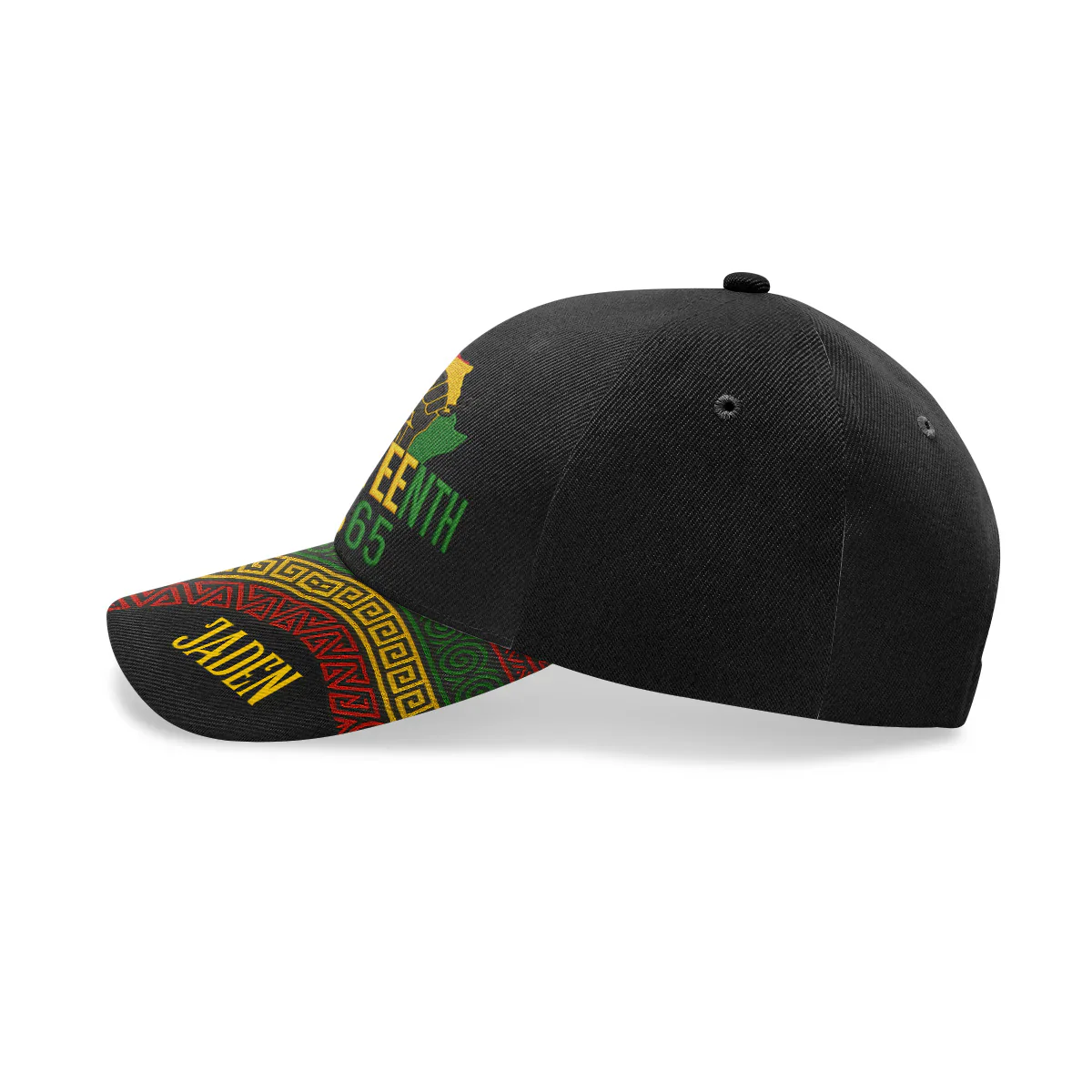 Breaking Every Chain - Personalized Classic Cap - Juneteenth, Black Pride - Image 6