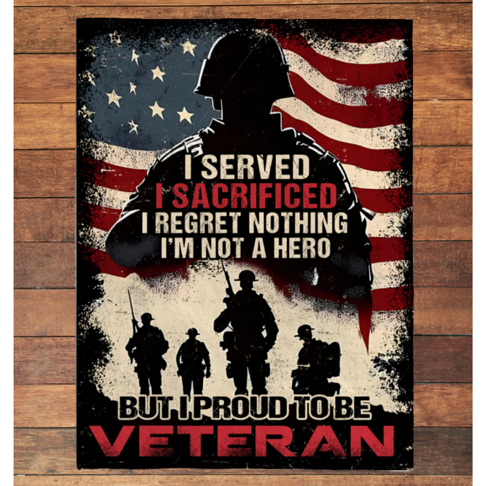 But I Proud To Be Veteran - Canvas Poster - Gift For Patriotic, Veteran HN02 - Image 4