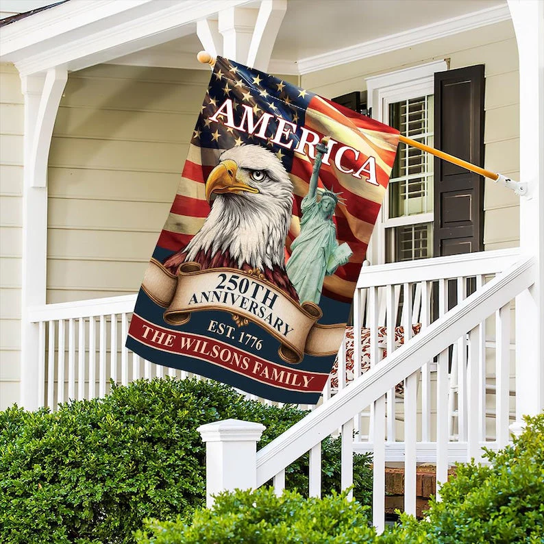 Celebrate America 250th Anniversary Freedom 1776 Flag - Gift For Patriotic, Veterans | HN02 - Image 4