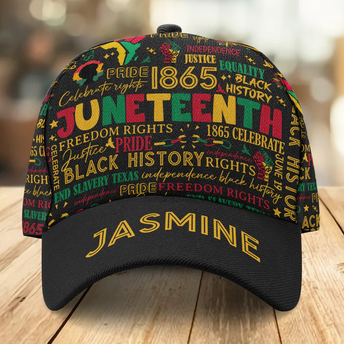 Celebrate Juneteenth Freedom Day - Personalized Classic Cap -  Juneteenth, Black Pride