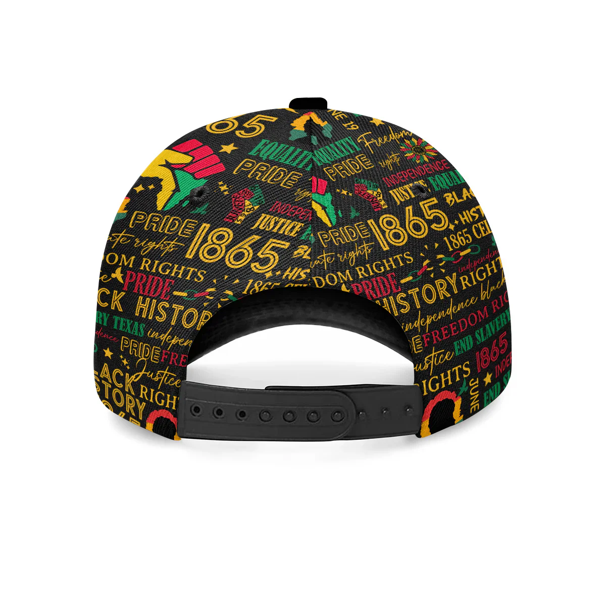 Celebrate Juneteenth Freedom Day - Personalized Classic Cap -  Juneteenth, Black Pride - Image 4