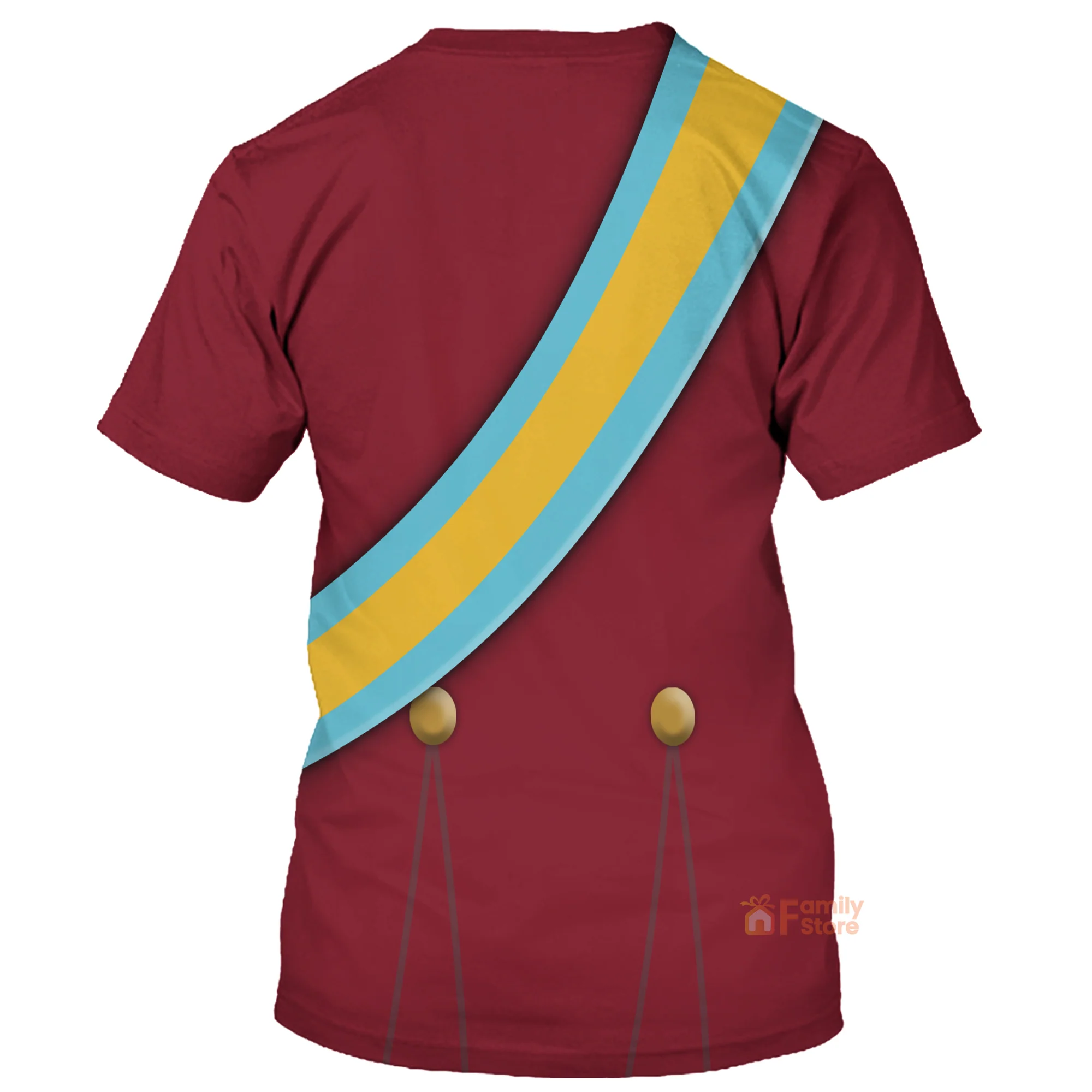 Chancellor Esteban Elena Of Avalor Costume T-shirt For Men - Image 3