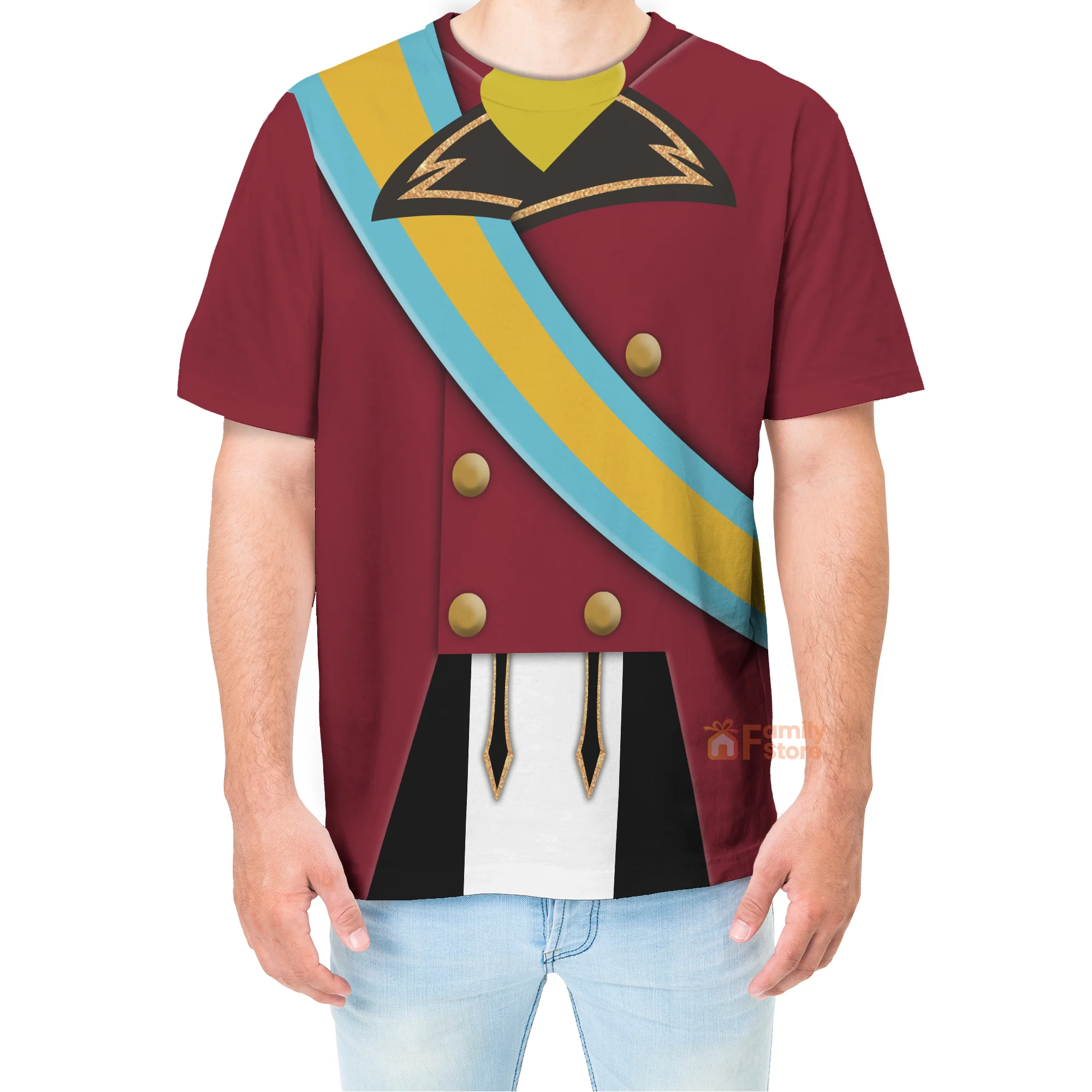 Chancellor Esteban Elena Of Avalor Costume T-shirt For Men - Image 4