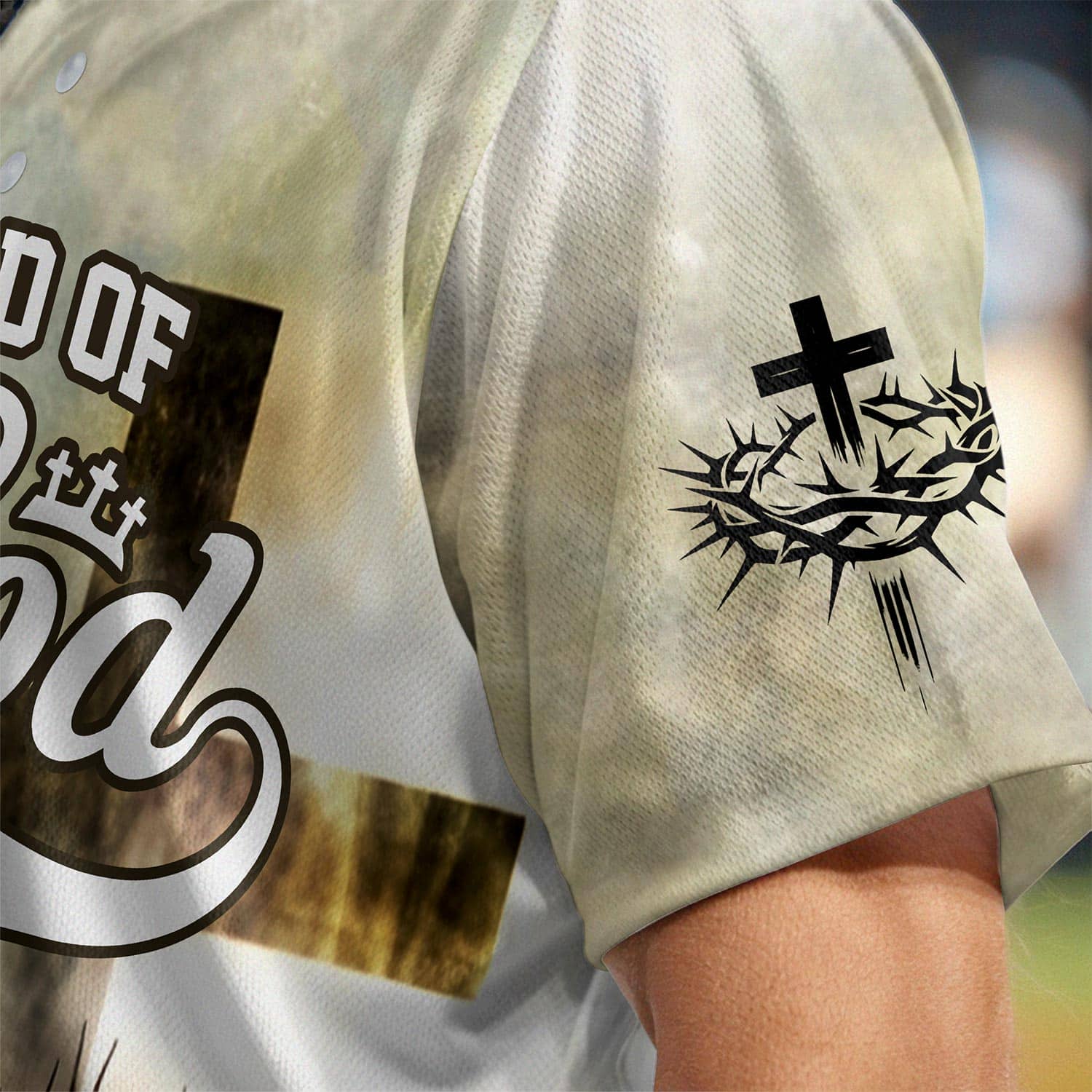 Child of God – Divine Grace Jesus Baseball Jersey Bundle - Image 6