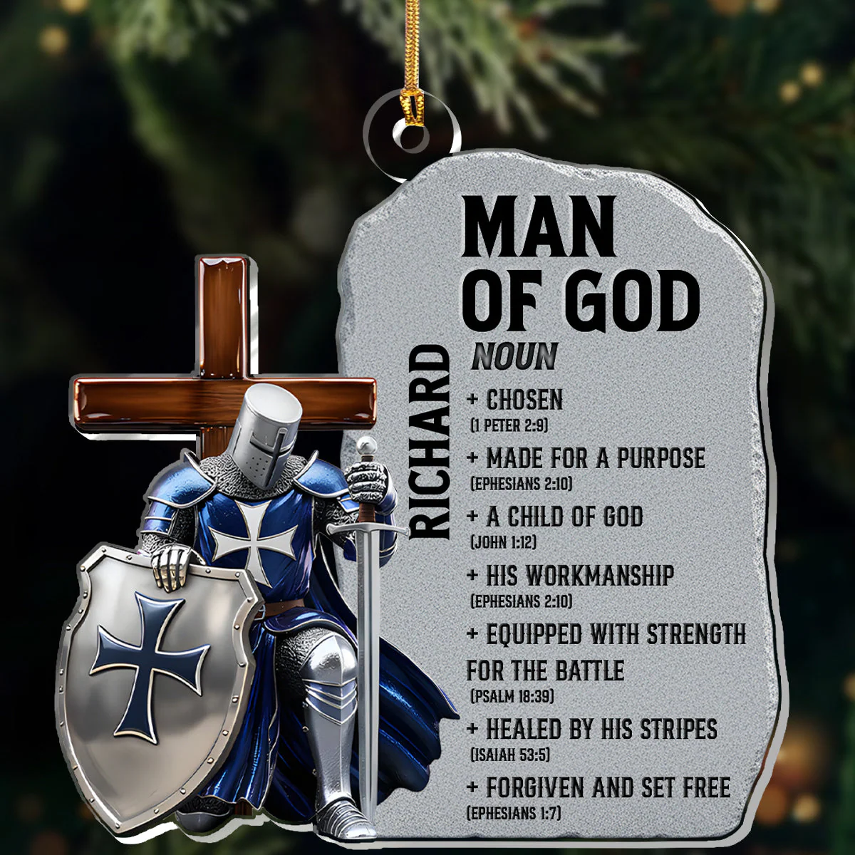 Child Of God | Personalized 1-Layer Acrylic Ornament