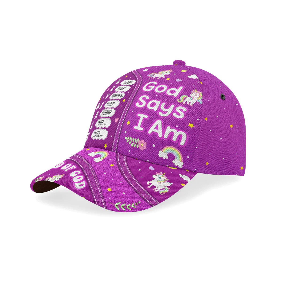 Child Of God - Personalized Classic Cap - Gift For Kids, Son, Daughter | HN02 - Image 2