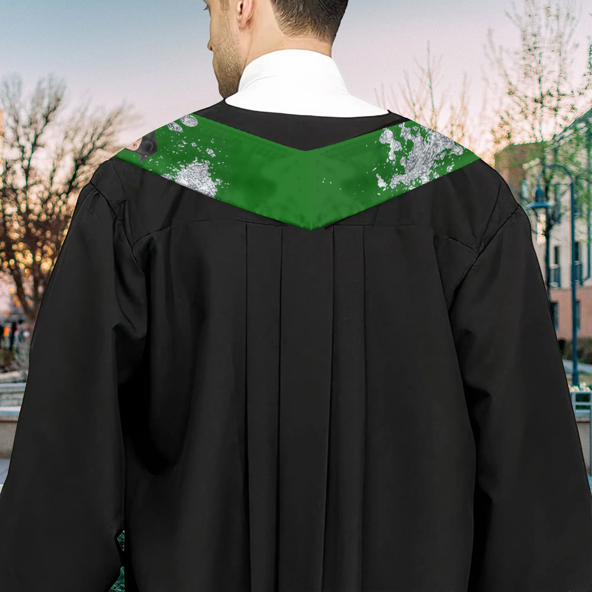 Class Of 2025 Congratulations Graduation - Personalized Graduation Stoles - Graduation Gift, Senior Gift | Custom Photo NH96 - Image 4