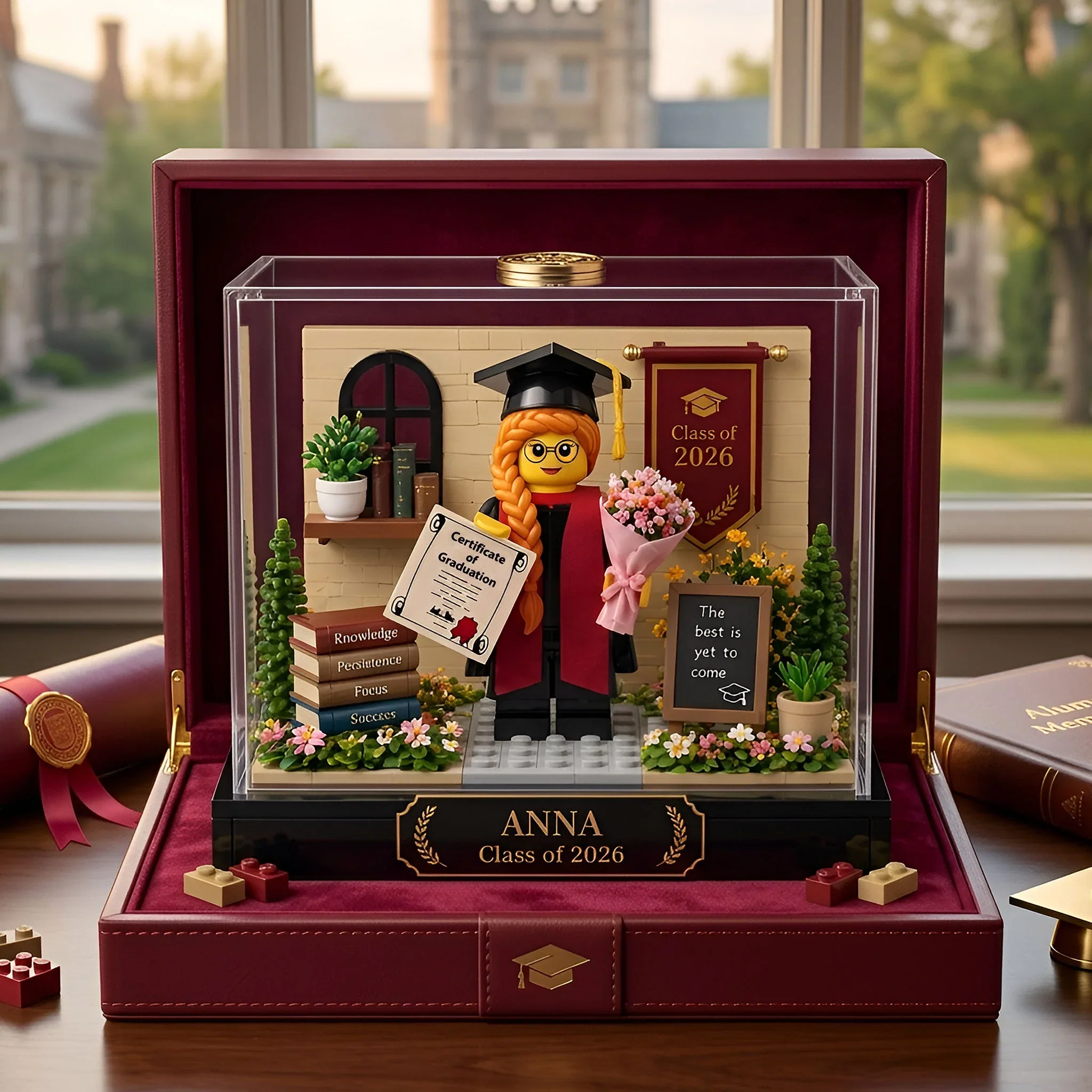Class of 2026 - Personalized Acrylic Plaque - Gift For Graduates - Image 3