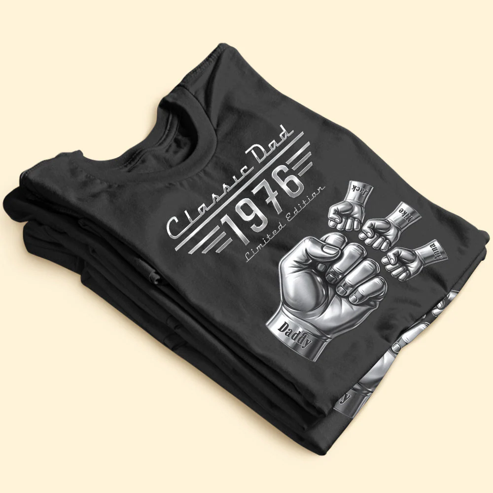 Classic Dad - Personalized Shirt - Gift For Father's Day NL122 - Image 3