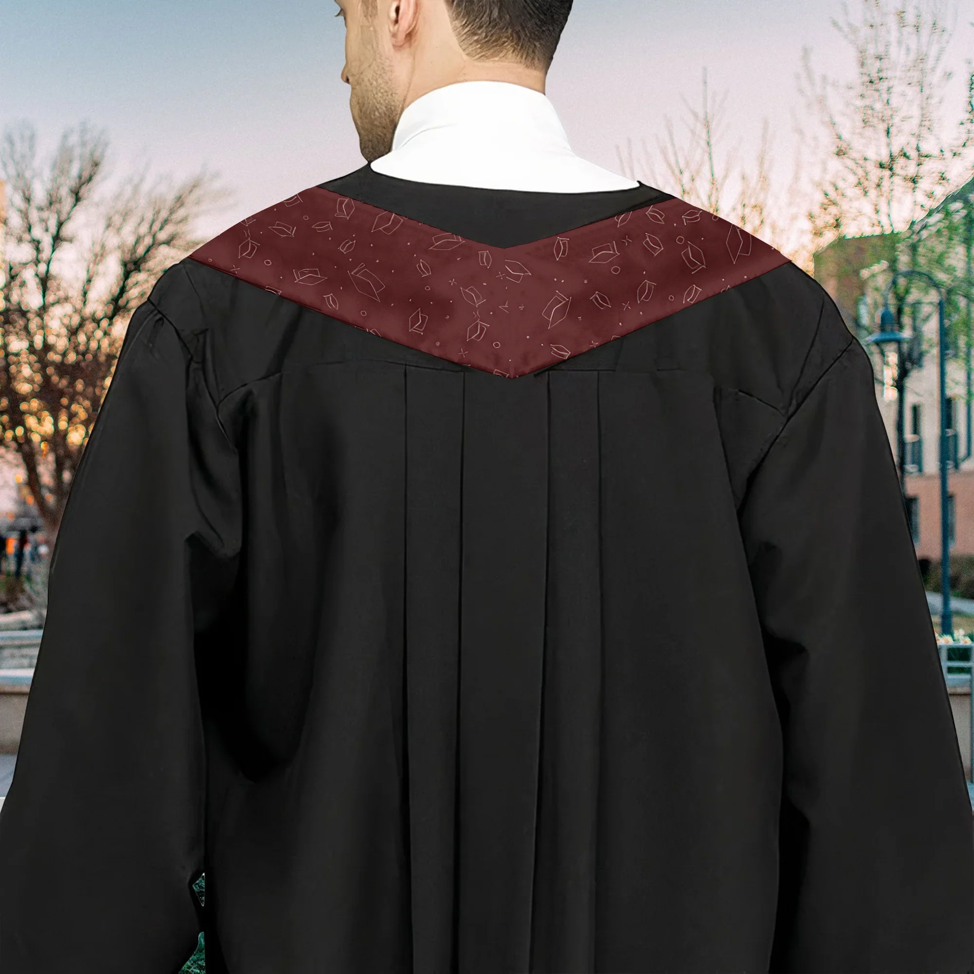 Congratulations On Graduating - Personalized Graduation Stoles - Graduation Gift, Senior Gift | Custom Photo NH96 - Image 4