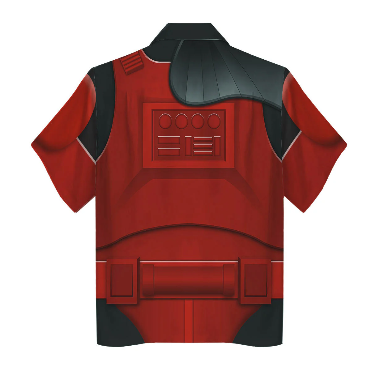 Stwa Imprerial Crimson Stormtrooper Costume - Hawaiian Shirt CSSWR065 - Image 2