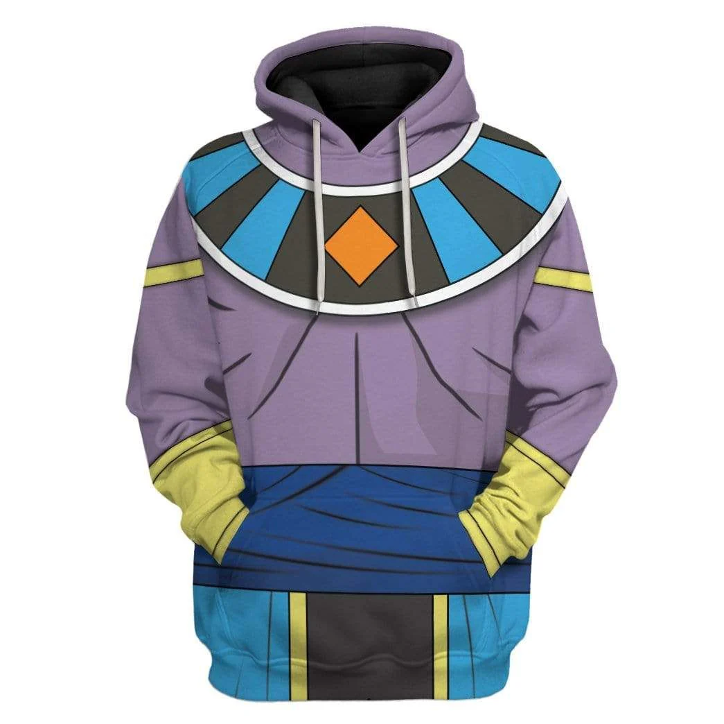 Beerus God Of Destruction DrBa Costume Cosplay Hoodie