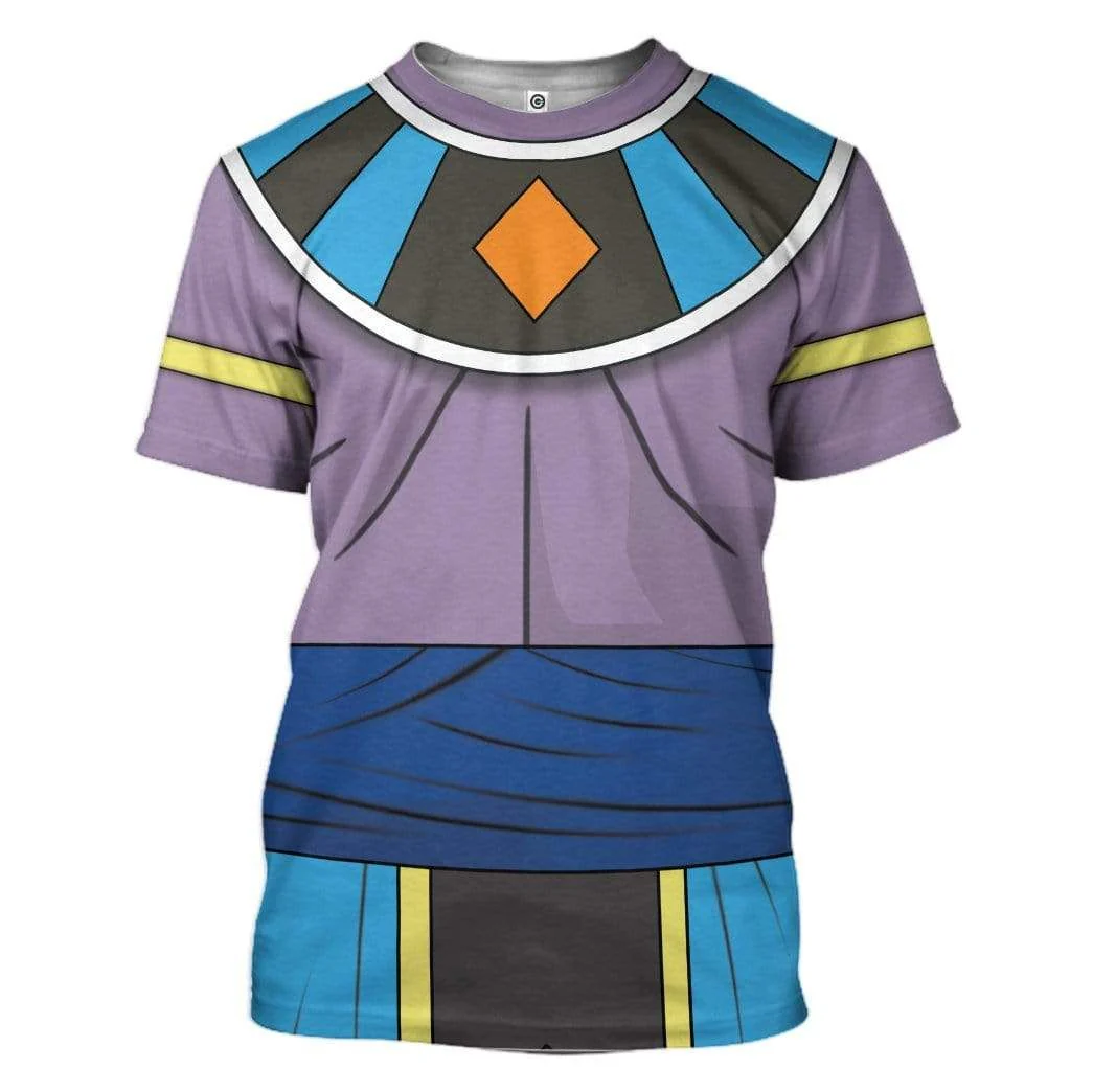 Cosplay Beerus God Of Destruction DrBa T-Shirts For Men