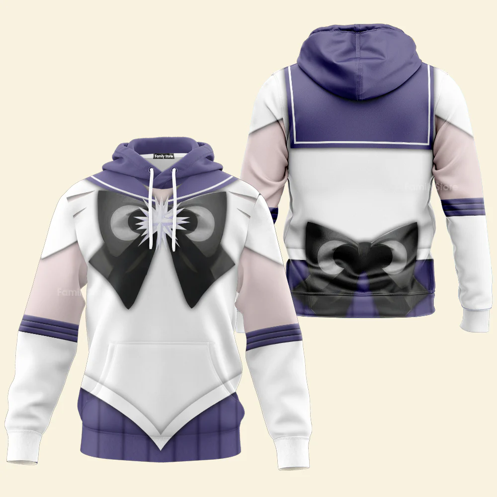 Sailor Saturn Hoodie For Men And Women - Image 2