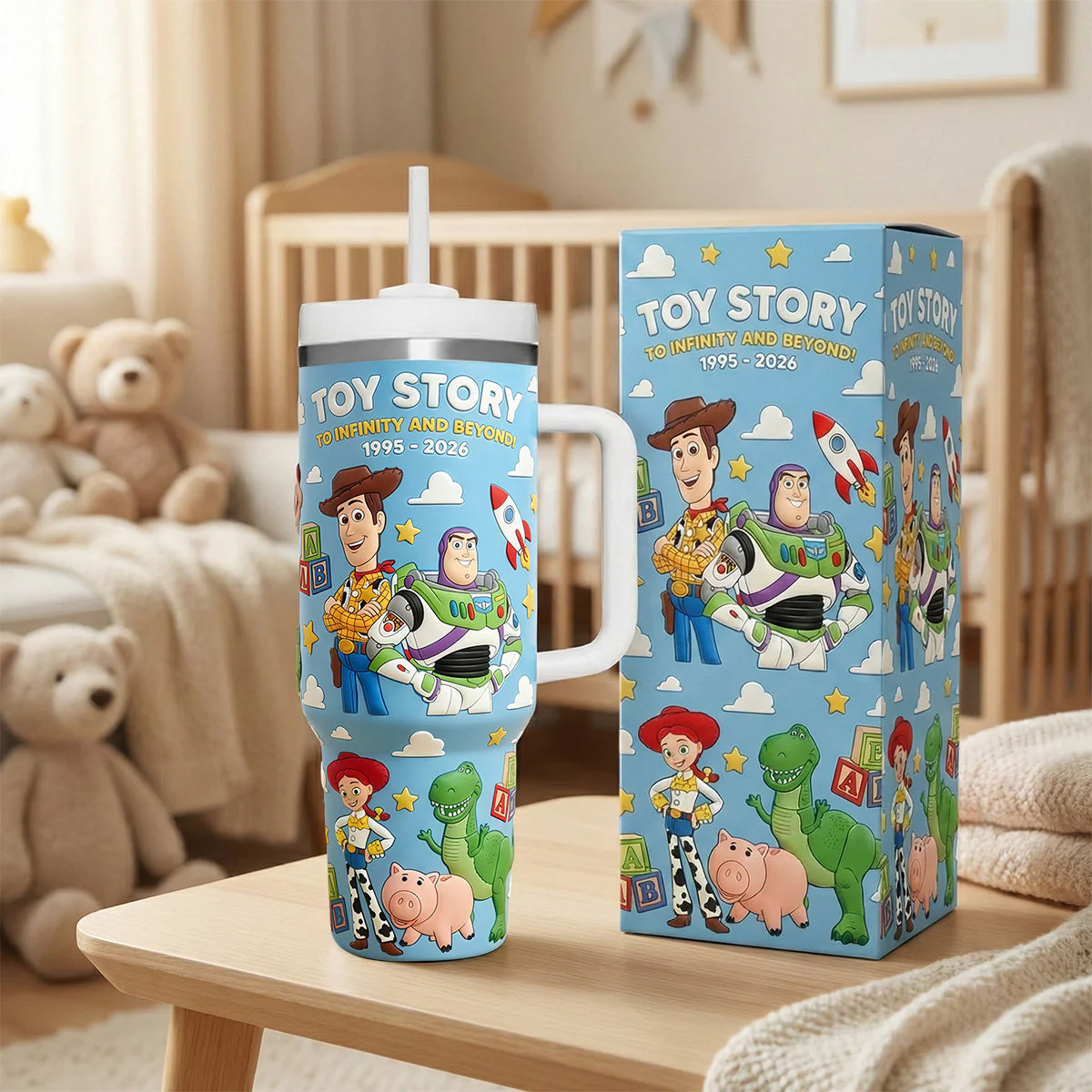 Cowboy Story To Infinity And Beyond - Personalized Tumbler - Gift For Fan Movies, Anniversary HH01