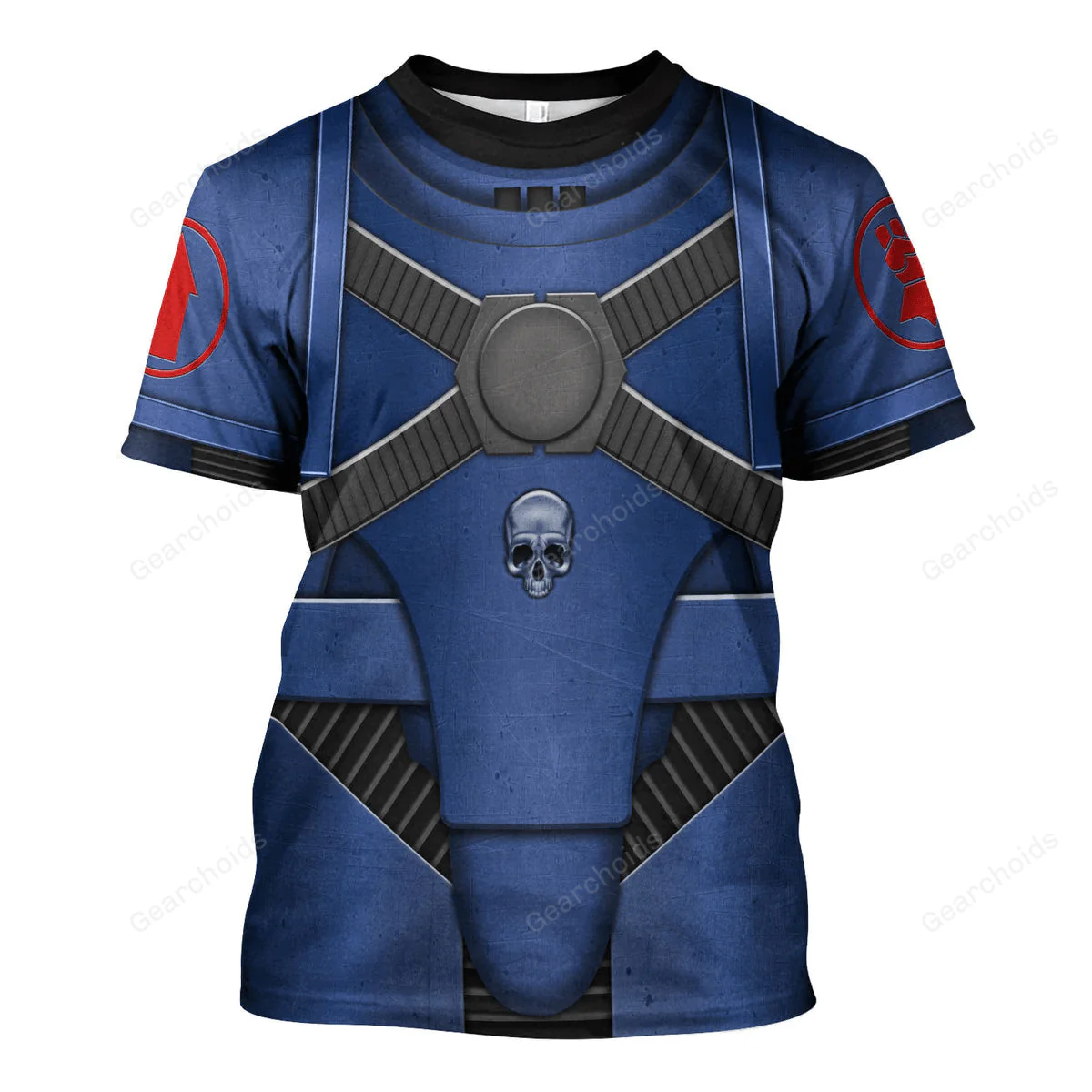 Crimson Fists Mark IV Maximus Power Armor - Costume Cosplay T-shirt CSWRH179