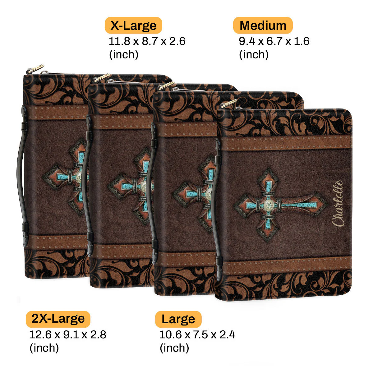 Cross - Awesome Personalized Bible Covers - AT4081451 - Image 6