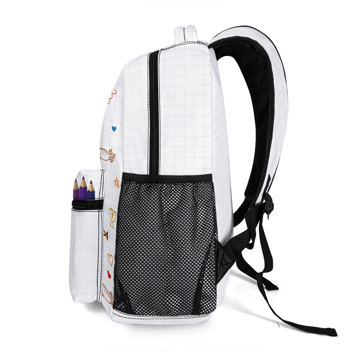 Custom Bible Verse - Personalized Canvas Backpack - Back To School, Gift For Kids | GR29 TD118 - Image 5