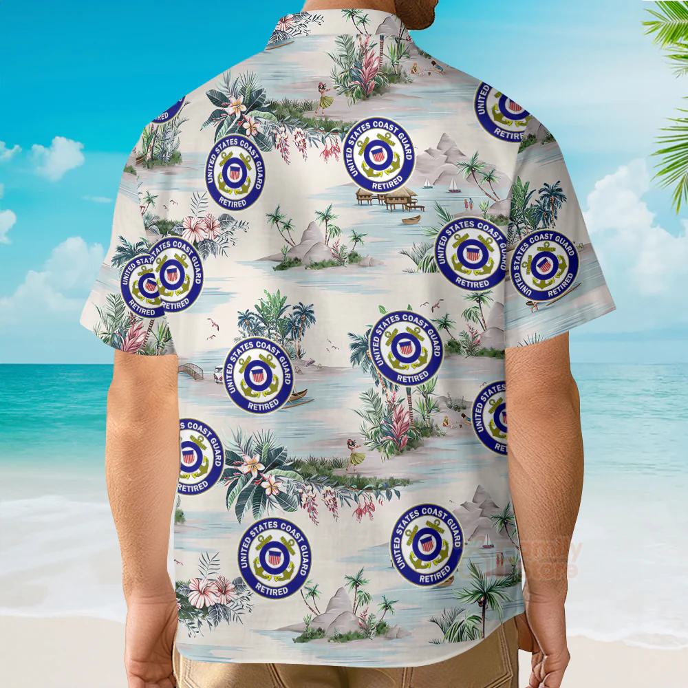 Custom Logo Mountains And Rivers Team Shirt - Personalized Hawaiian Shirt - Image 2