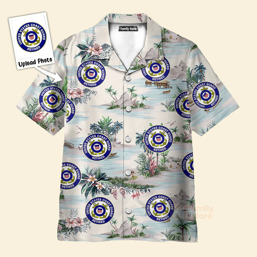 Custom Logo Mountains And Rivers Team Shirt - Personalized Hawaiian Shirt - Image 3