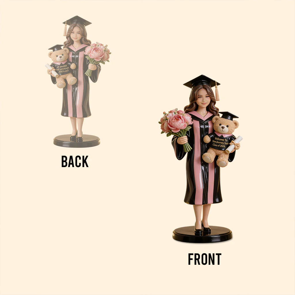 Custom Photo Happy Graduation 2026 - Personalized Shaped Acrylic Plaque - Gift For Graduates - Image 5