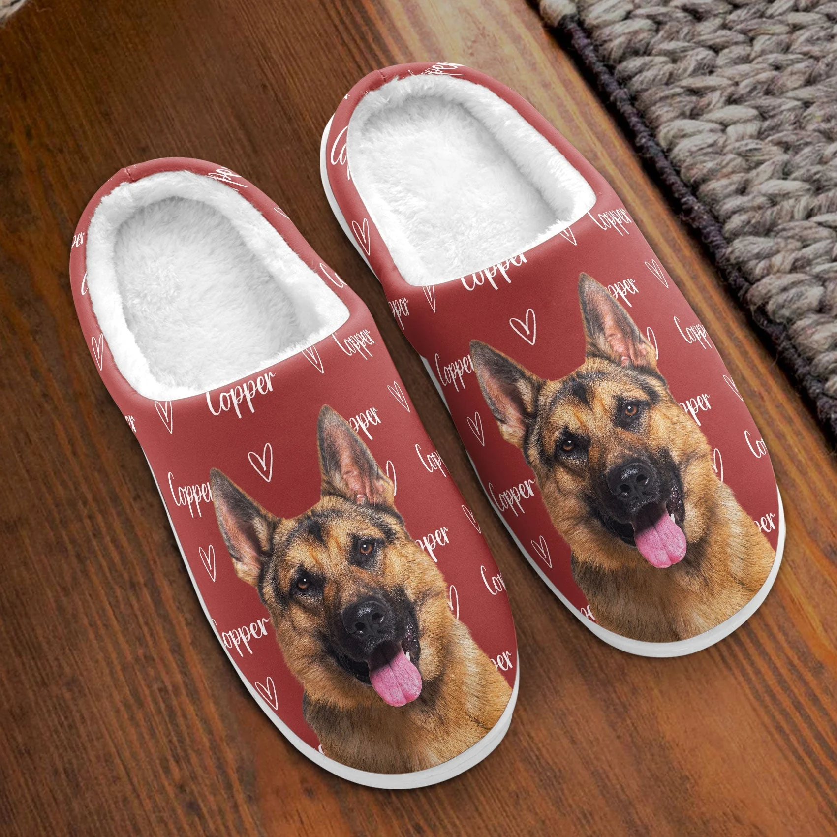 Custom Photo Pet Name Life Is Boring Withour Pet - Personalized Slippers - Gift For Dog Lovers, Cat Lovers, Pet Owners NA94 - Image 2