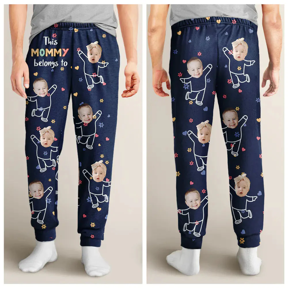 Custom Photo This Nana Belongs To Grandkids - Gift For Husband, Wife, Couple - Personalized Pajama Pants NA94 - Image 3