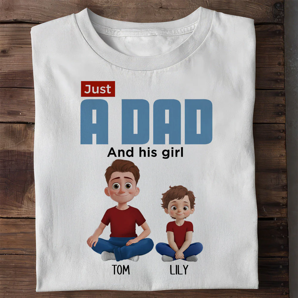 Dad And His Little Pilots - Personalized Shirt - Gift For Father's Day - Image 5
