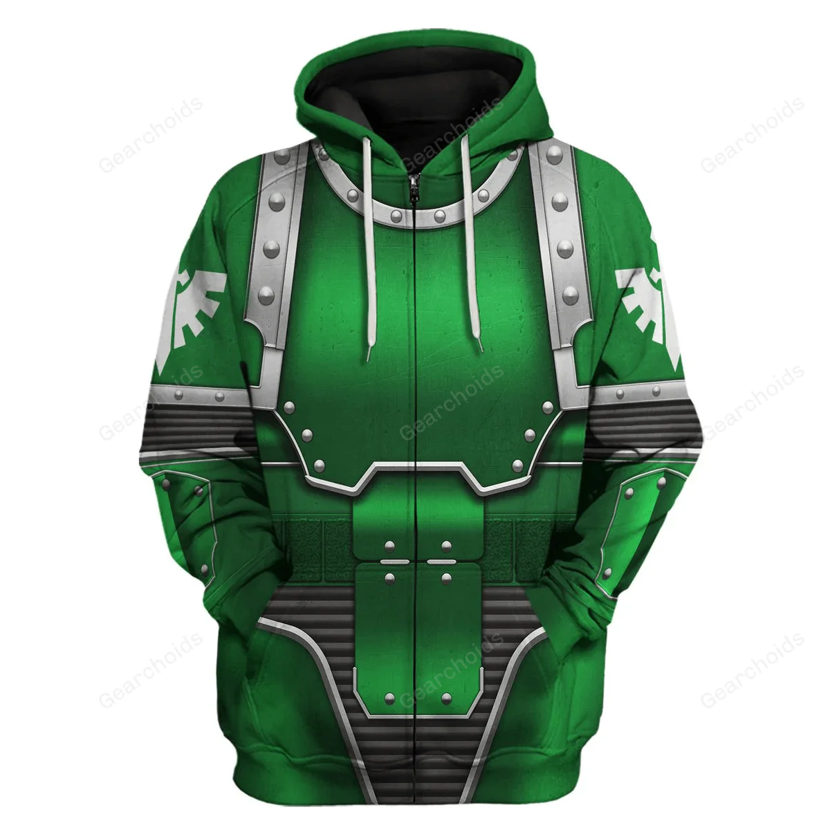 Dark Angels In Mark III Power Armor - Costume Cosplay Hoodie Sweatshirt Sweatpants CSWRH175 - Image 3