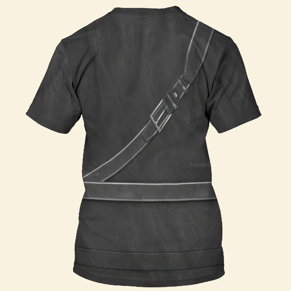 Dark Link Attire Cosplay T-Shirt ZDHS03 - Image 4