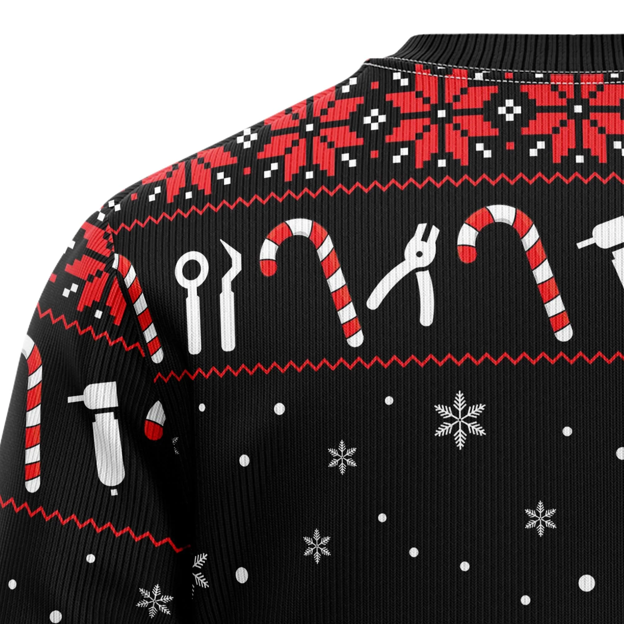 Dental Squad - Funny Ugly Christmas Sweater - Funny Gift For Friend , Family Member - Image 8