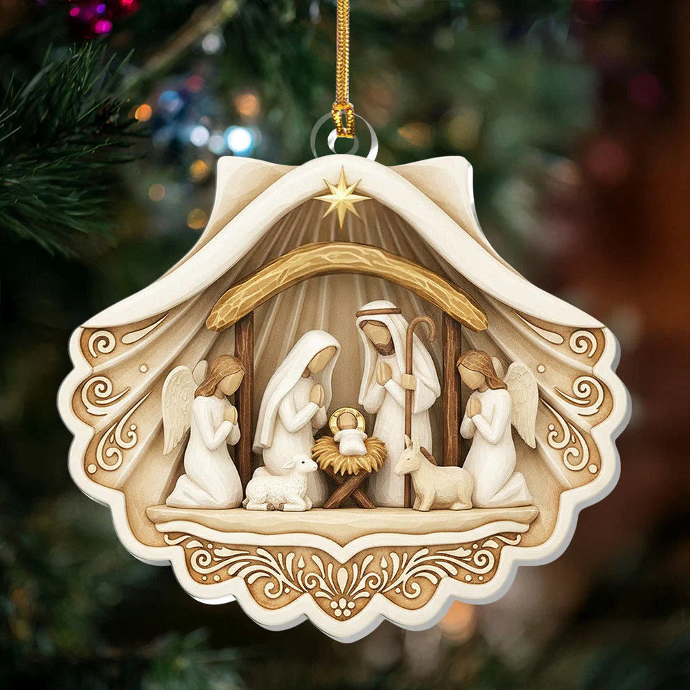 Divine Embrace - Acrylic Ornament TD118