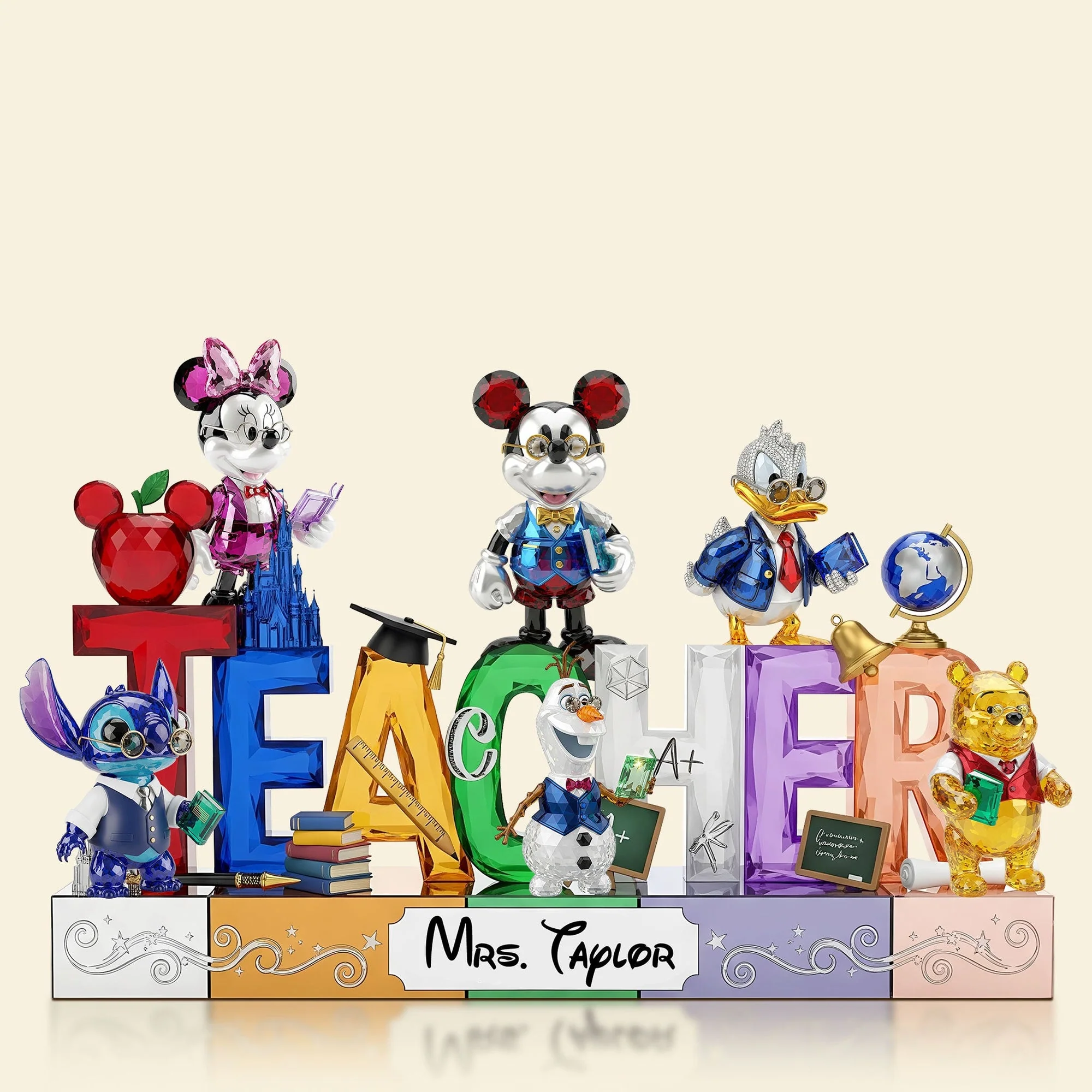 DNCartoon Cute Personalized Acrylic Plaque - Gifts For Teacher - Image 3