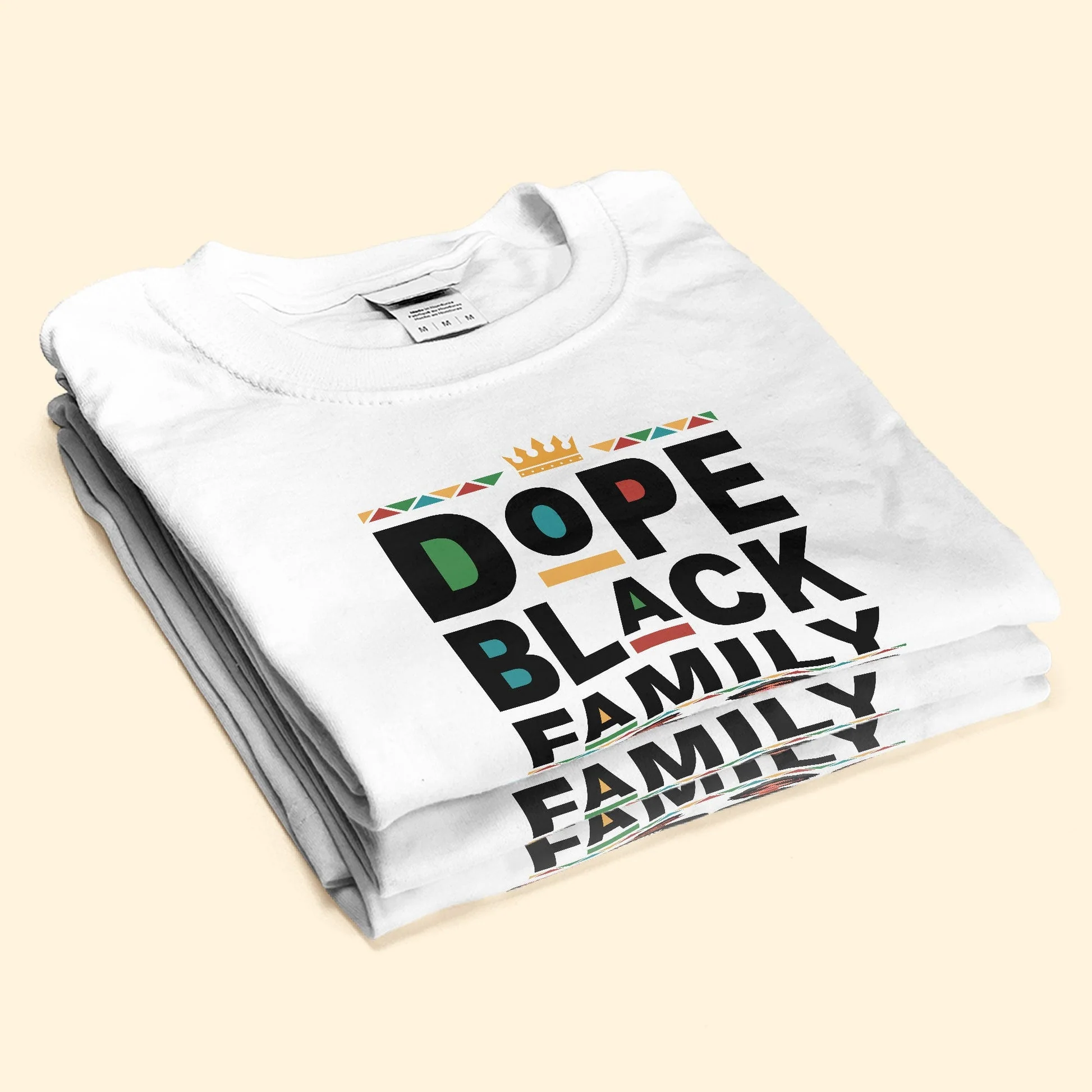 Dope Black Family  - Personalized Shirt - Gift For Family Members  - CL50 NA94 - Image 3