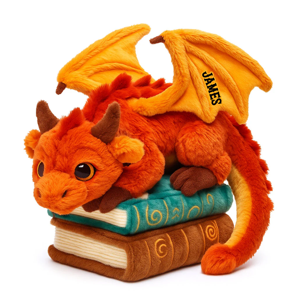 Dragon Book - Personalized Custom Shape Pillow - Gift For Book Lovers, Christmas HH01 - Image 4