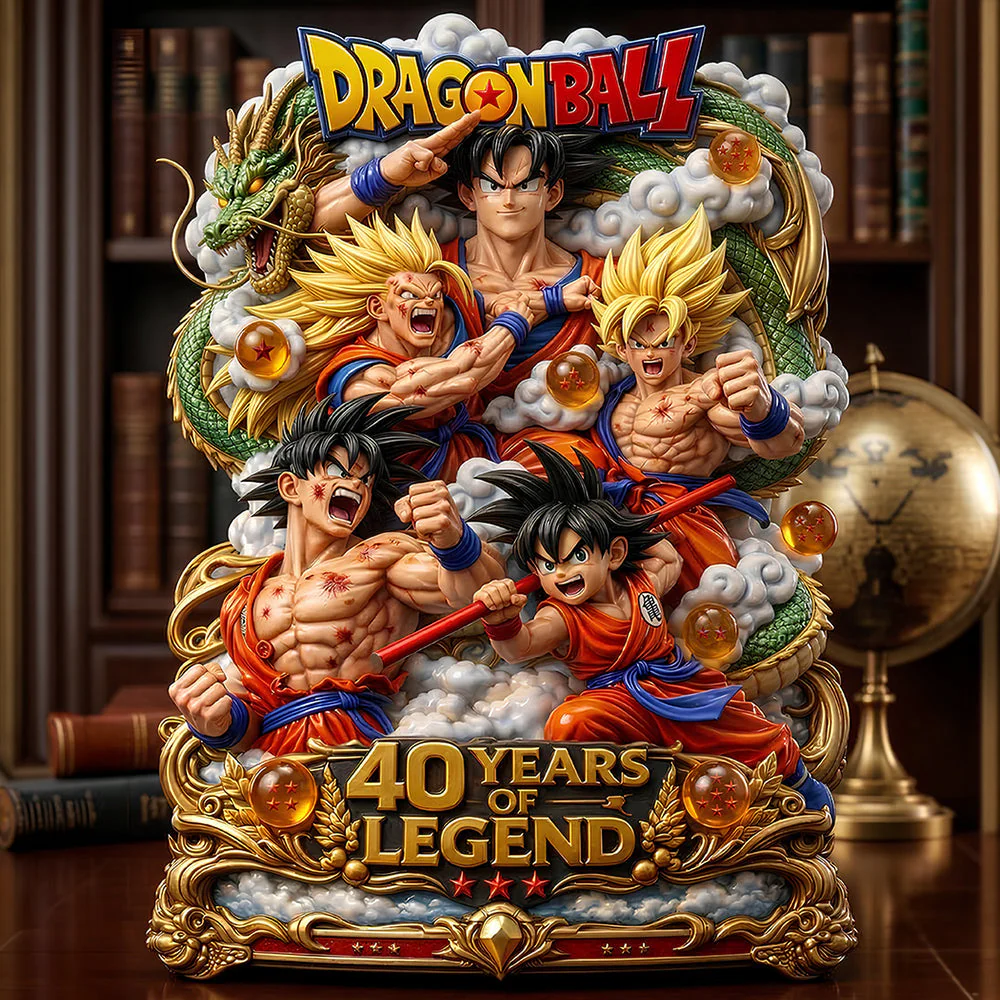 DrBa 40 Years Of Legend - Personalized Custom Shaped Acrylic Plaque - Anniversary Gift For Movie Fans NL122 - Image 2