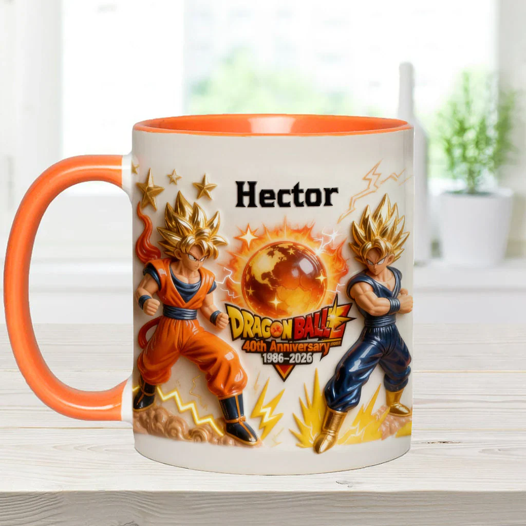 DrBa 40th Anniversary - Personalized Accent Mug - Gift For Fan Movies HH01 - Image 2