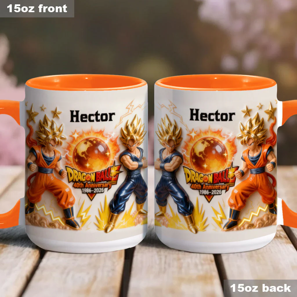 DrBa 40th Anniversary - Personalized Accent Mug - Gift For Fan Movies HH01 - Image 4