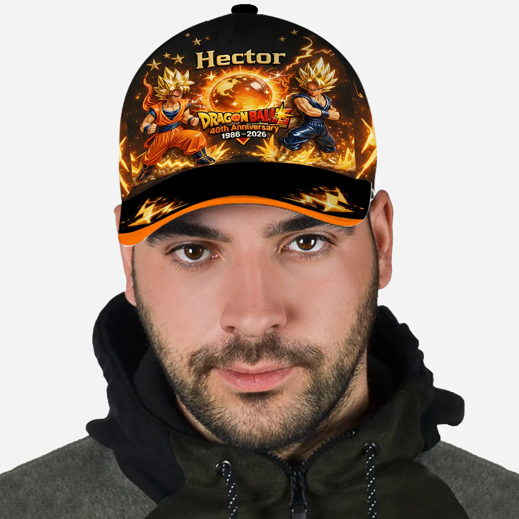 DrBa Celebrate 40 Years Of Legend - Personalized Classic Cap - Anniversary Gift For Movie Fans NL122 - Image 5