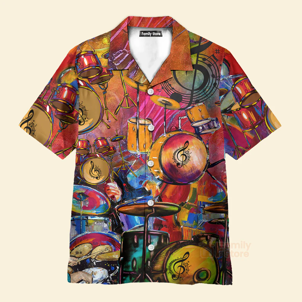 Drum Life Is Better With A Drummer - Hawaiian Shirt