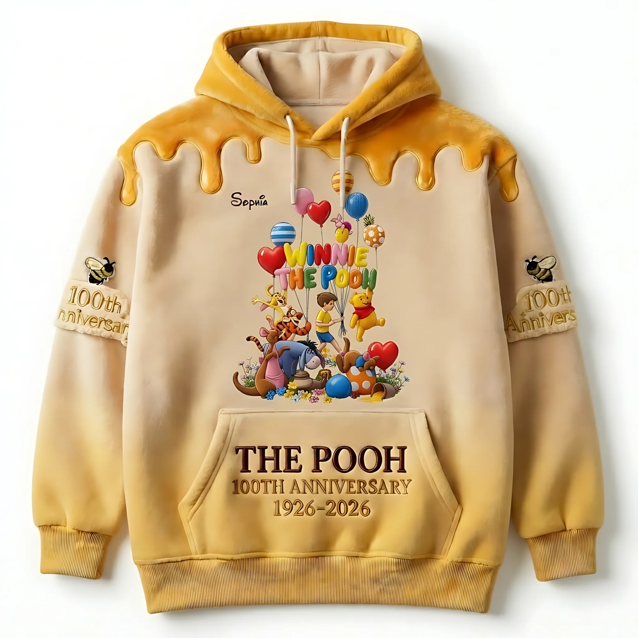 DSNY 100th Anniversary Funny Friends With Balloon - Personalized All Over Shirt - Gift For Movie Fans BA01 - Image 4