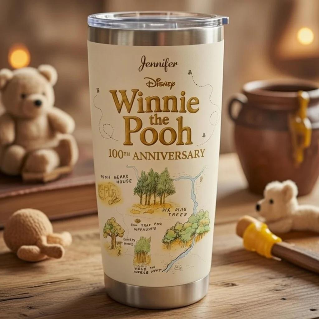 DSNY Celebrate 100th Anniversary Of Honey Bear - Personalized Tumbler - Gift For Movie Fans NL122