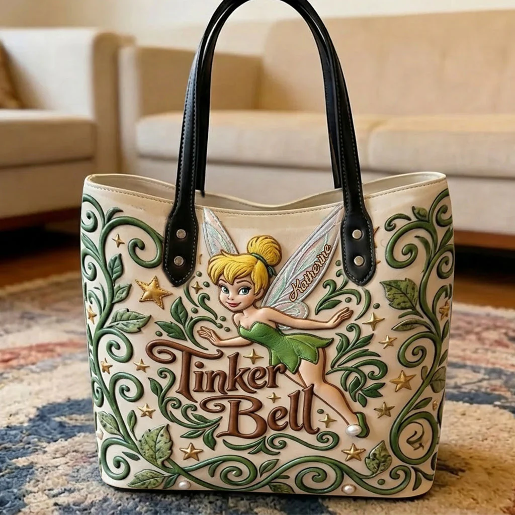 DSNY Fairy Pixie - Personalized Tote Bag - Gift For Her, Movie Fans