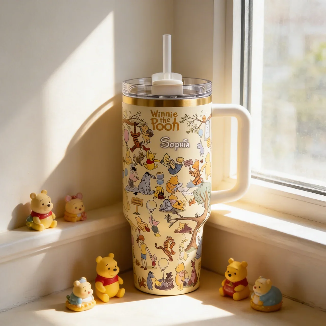 DSNY Honey Bear 100th Anniversary Of Friendship - Personalized Tumbler - Gift For Movie Fans HH01 - Image 2