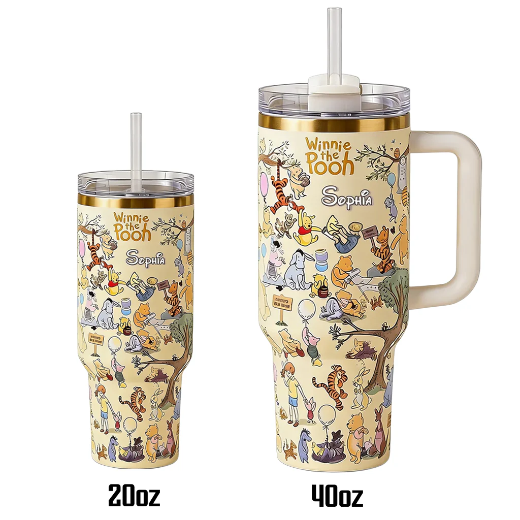 DSNY Honey Bear 100th Anniversary Of Friendship - Personalized Tumbler - Gift For Movie Fans HH01 - Image 3