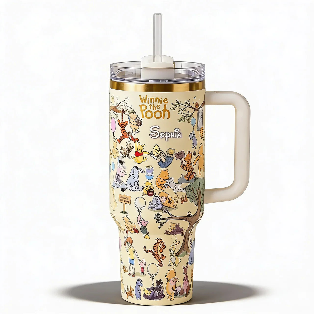 DSNY Honey Bear 100th Anniversary Of Friendship - Personalized Tumbler - Gift For Movie Fans HH01 - Image 4
