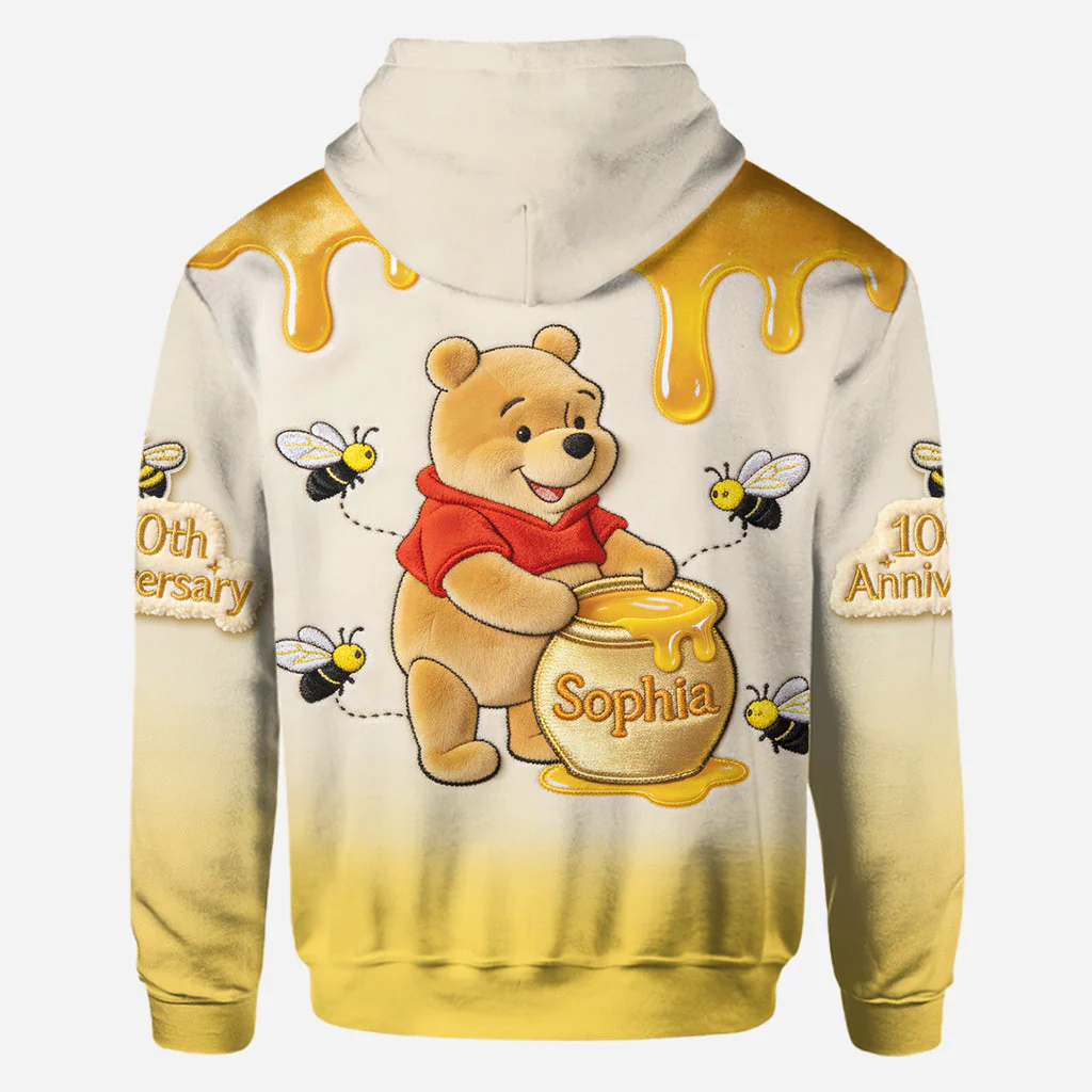DSNY Honey Bear 100th Anniversary - Personalized All Over Shirt - Gift For Movie Fans NL122 - Image 10