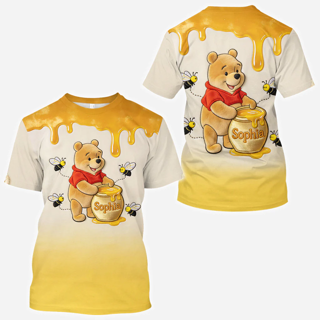 DSNY Honey Bear 100th Anniversary - Personalized All Over Shirt - Gift For Movie Fans NL122 - Image 14