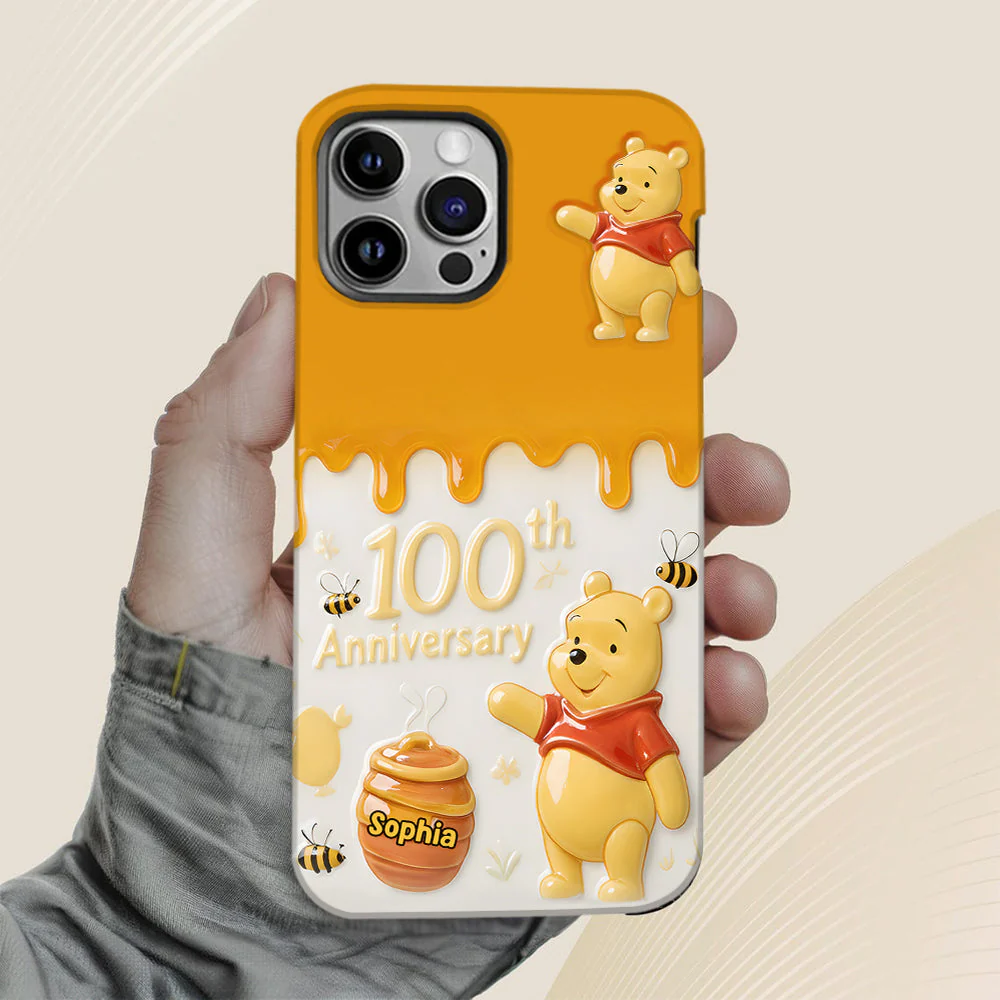 DSNY Honey Bear 100th Anniversary - Personalized Phone Case - Gift For Movie Fans NL122 - Image 5