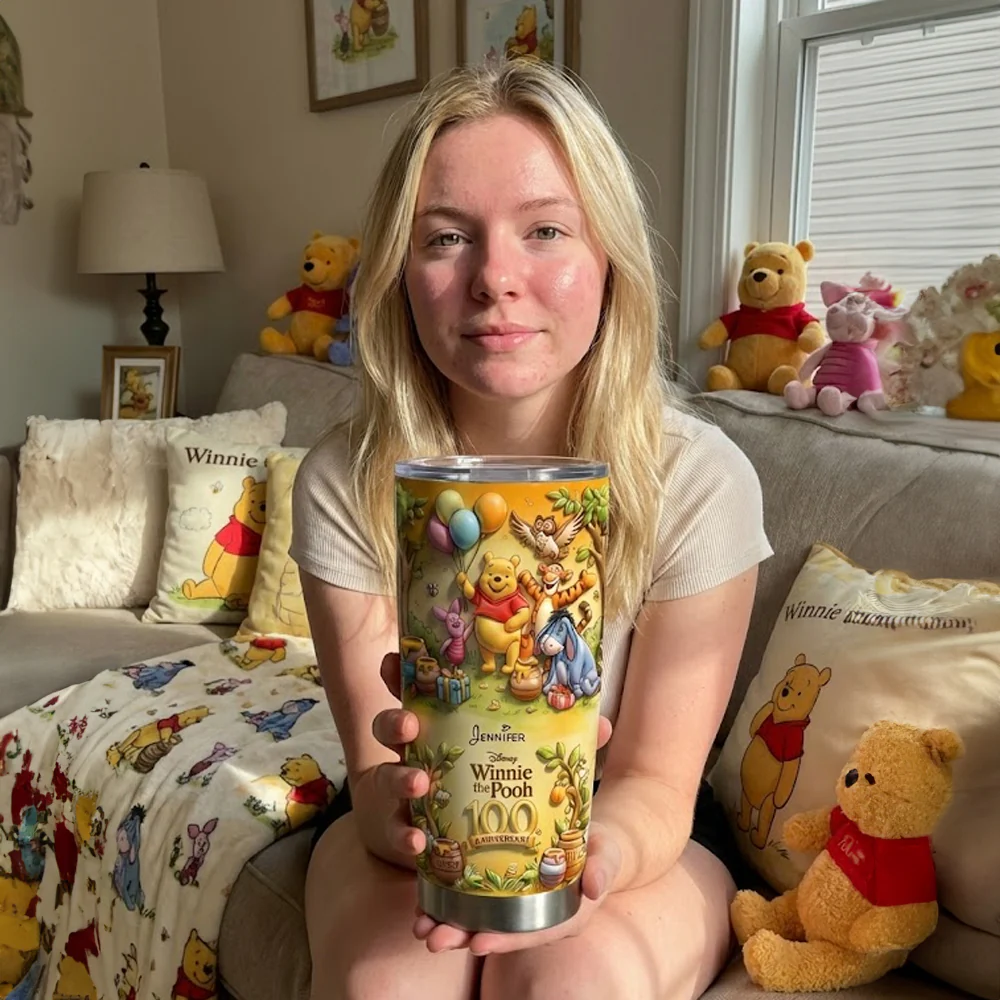 DSNY Honey Bear 100th Anniversary - Personalized Tumbler - Gift For Movie Fans NL122 - Image 2